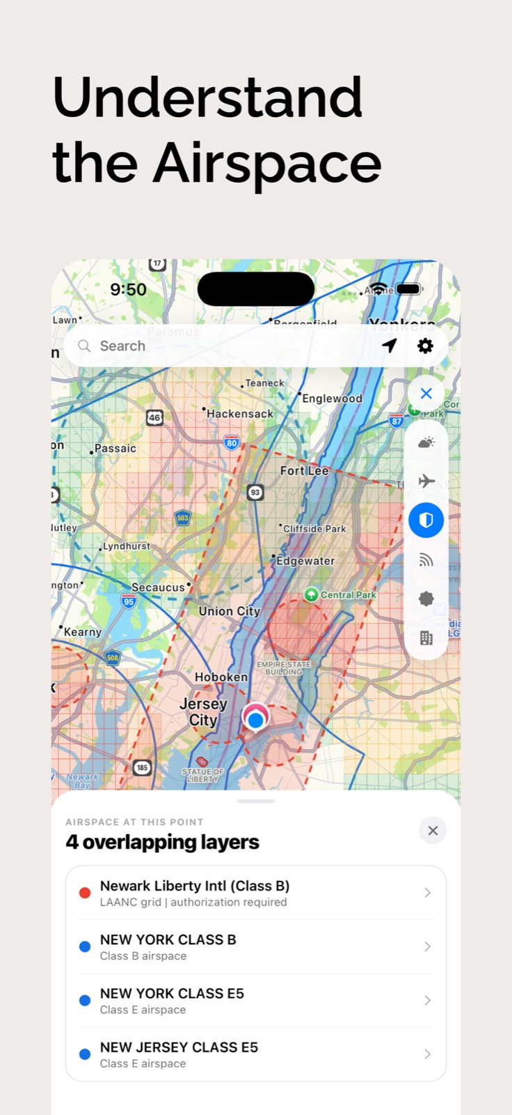 Airspace preview