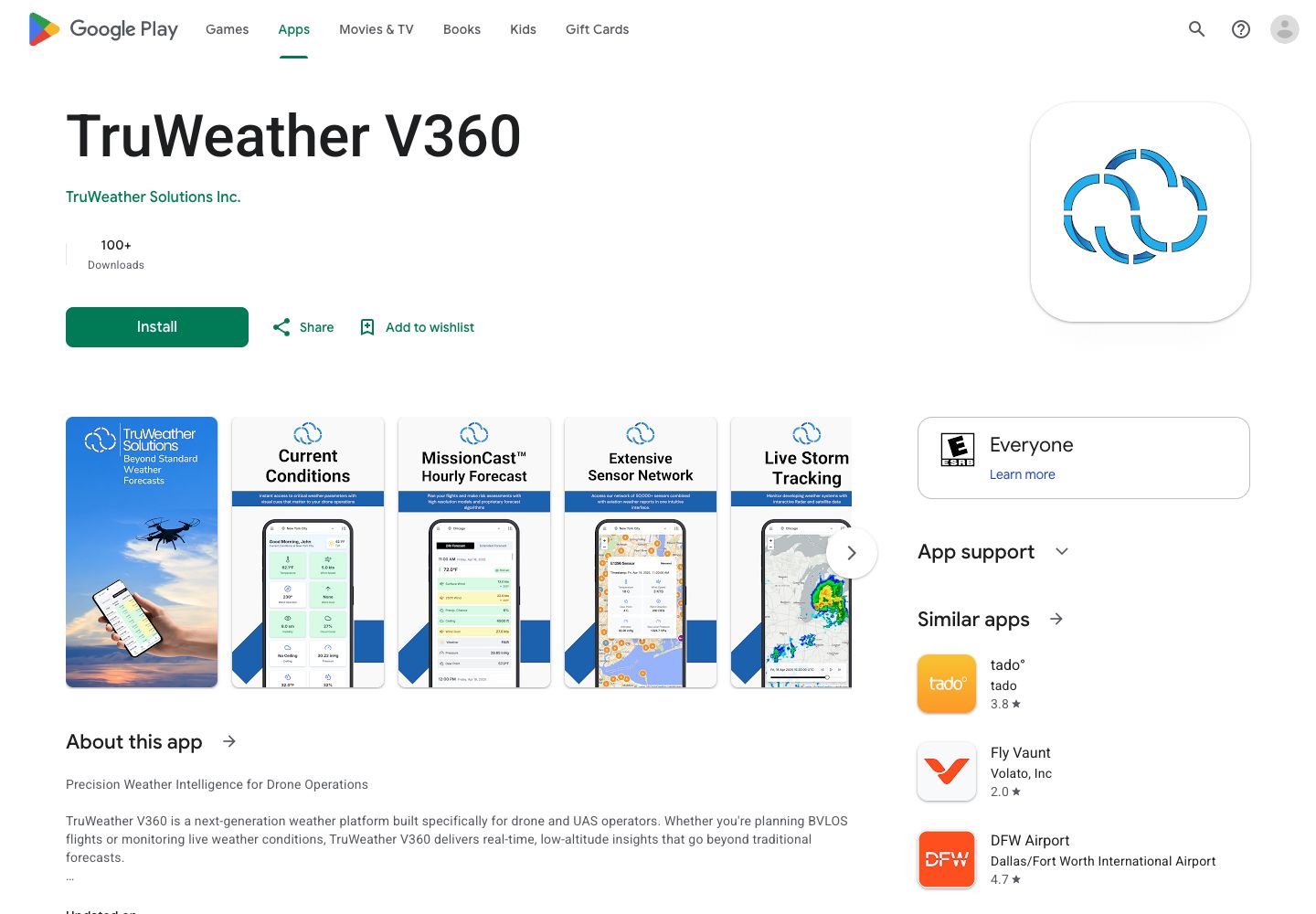 Play Store preview